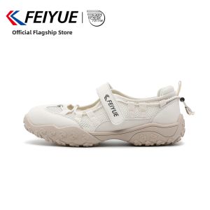 Feiyue | Breathable Womens Casual Shoes Hook and Loop Fastener