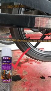 [CHÍNH HÃNG] Dung Dịch Dưỡng Sên Xích Bôi Trơn chi tiết Kim LoạiChai Xịt Dầu Bôi Trơn Chống Rỉ - Dầu Bôi Trơn Hạn Chế Ma Sát Các Chi Tiết Giảm Tiếng Ồn Thẩm Thấu Chống Ăn Mòn - DSQ Anti Rust Lubricant - SANTA Nhập Khẩu