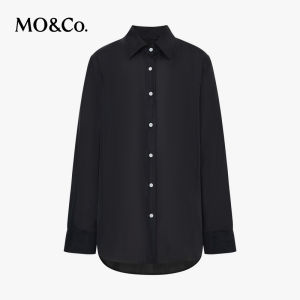 MO&Co. | Premium Mulberry Silk Loose Long Sleeve Shirt