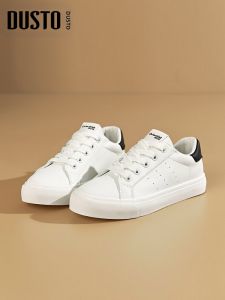 DUSTO | Casual Women Shoes Popular Autumn Style Versatile Student Flat White Shoes