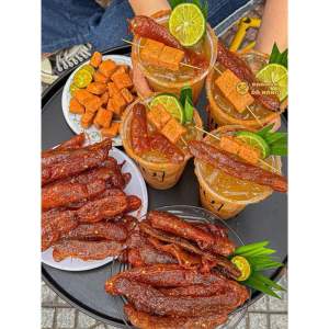 KẸO ME THÁI SẤY CAY TRƯỜNG XƯƠNG - Tặng Kèm Muối