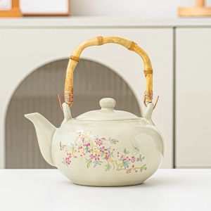 XIANGYE | Elegant Ladys Large Handle Teapot Tea Set