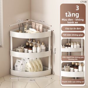 JIAJIESHI | Kệ Để Vật Phẩm Phòng Tắm Góc Nhiều Tầng