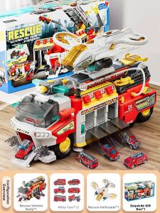 PALONG | Rescue Fire Truck Kids Toy Large