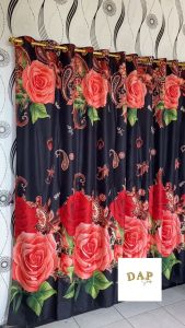 Gorden Jendela Smokring 12 Ring Pintu & Kamar Bisa Bayar Di Tempat