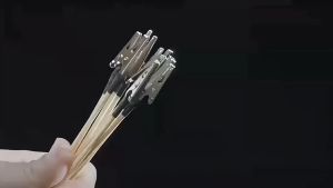 20Pcs Model Painting Alligator Clip Stick DIY Gundam Model Part Painting Clip Airbrush Coloring Clip