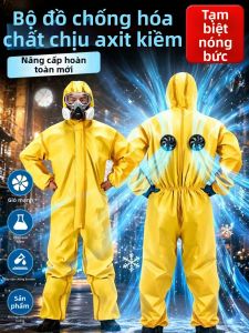 Bộ Đồ Bảo Hộ Chống Bụi Thoáng Khí Chống Hóa Chất