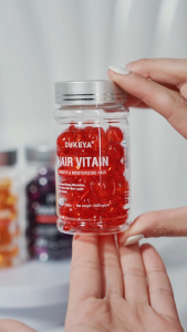 OUKEYA Hair Serum Capsules | Anti Frizz & Split Ends | Smooth Shiny & Nourishing Hair Treatment