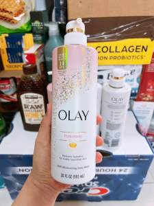 Sữa Tắm Trắng Da Olay Hyaluronic 591ml Của Mỹ
