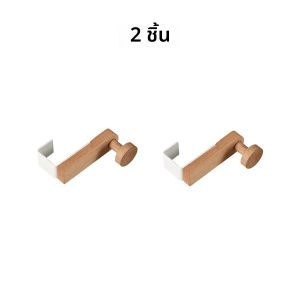 1/2pcs ห้องครัวตู้ประตู Hook ผ้าเช็ดตัวเสื้อผ้า Rack เหล็กไม้แขวนผู้ถือห้องน้ําแขวนห้องครัว