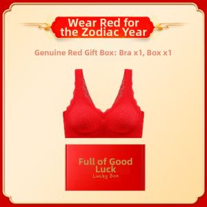 Lucky Year Red Bra and Panty Set