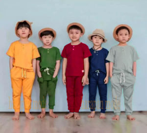 Setelan Anak KIANO Tangan Panjang PerempuanLaki-laki/Stelan Anak KIANO Tangan Panjang Model Terbaru cewekcowok