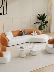 Luxurious Home Arc Irregular Creative Sofa