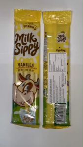 Milk Sippy หลอดดูดนม รสวานิลลา