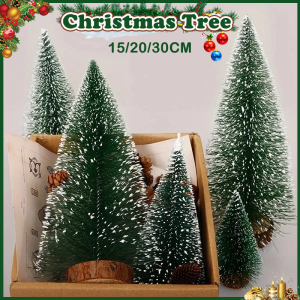 Mini Christmas Tree Small Pine Christmas Tree Placed in The Desktop Mini Christmas Decoration for Home Xmas