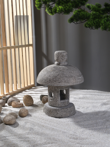 Stone Lantern Japanese Style Garden Lamp Decoration Green Stone Lighthouse Japanese Style Stone Lamp Outdoor House Garden Landscape Stone Carving Lamp