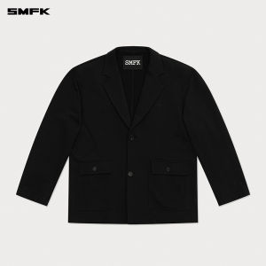 SMFK | Stylish Simple Loose Cotton Retro Sports Suit