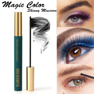 Magic Color Mascara Classic Mascara Lash Makeup Curly Thrive Eyelashes Sweat Resistant Long Thick Mascara Waterproof Eyelash Makeup Tool (Black/Brown)
