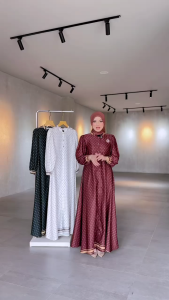 NADHEERA LUXURY - Dress Terbaru Bahan Premium