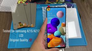 6.5" A21S Display Screen for Samsung Galaxy A21S A217 A217F/DS Lcd Display Touch Screen Digitizer with Frame Replacement