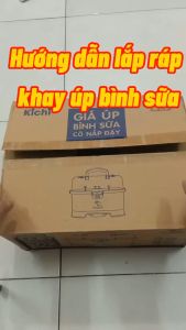 Khay úp bình sữa có nắp đậy cho bé khay giá úp cao cấp Kichilachi có khay thoát nước hình chữ nhật