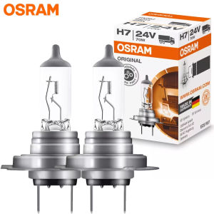 Osram | OSRAM 64215 HALOGEN LAMP H7 24V 70W HALOGEN BULBS MADE IN GERMANY PAIR