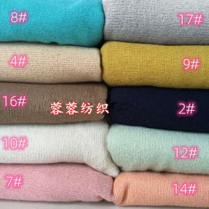 Hand Knitted Wool Yarn Light Scarf Clothing Fabric DIY Toy Jewelry Fluffy Ma Hai Fur Material Geometric Pattern Korean Style