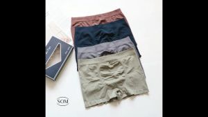 1 LUSIN | Celana Dalam Boxer Pria Import Premium Murah / CD Underwear Dalaman Sempak Laki Laki Super Lembut P19