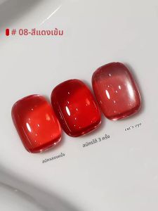 ยาทาเล็บเจลแก้วสีลูกกวาดน่ารัก ZH 1 ชิ้น สีฟ้าใหม่สำหรับฤดูร้อน - เนื้อเจลใสเงาสูง สำหรับตกแต่งเล็บ อุปกรณ์ทำเล็บ