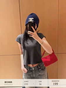 Silk and Wool Blended T-Shirt