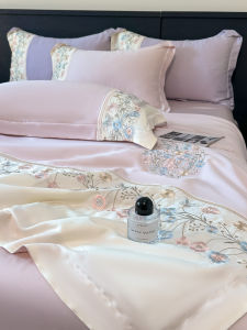ZHIDING | Luxurious Ice Silk Air Conditioner Blanket Set
