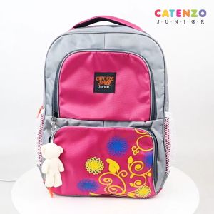 New Catenzo Junior Tas Ransel Anak Perempuan CAI 025 PINK ABU