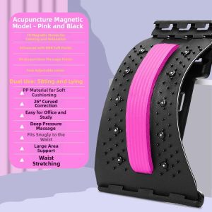 WEVOLA | Lumbar Support Stretch Traction Massage Pad