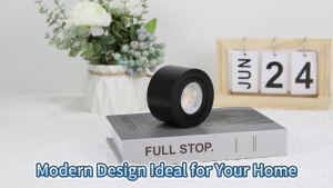 LED Surface Mounted Downlight: Adjustable Angle Ceiling Light Dimmable Spotlight AC110/220V