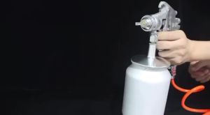 DEKES F-75 spray gun 1.5mm furniture auto paint glue high atomization spray gun (gravity/suction)