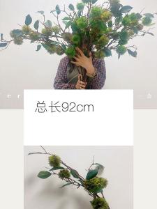 Cành Hoa Dẻ Nhiều Quả Chất Lượng Cao Mô Phỏng Giả Mạo Trang Trí Không Gian Mỹ Thuật Đạo Cụ Hoa Tươi Trang Trí Nội Thất Mềm