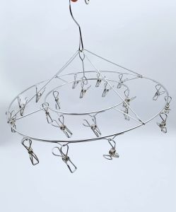 ที่หนีบผ้าสแตนเลสพรีเมียม ทนทาน ไม่ขึ้นสนิม 8/20 ที่หนีบ สำหรับทุกขนาดผ้า