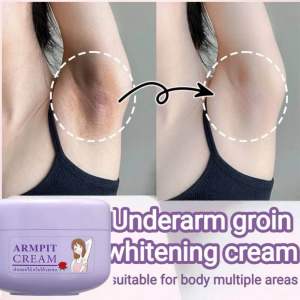 Underarm groin whitening cream suitable for body multiple areas ARMPIT WHITENING CREAM Krim pemutih ketiak leher siku lutut Bersihkan daki ketiak dark spot
