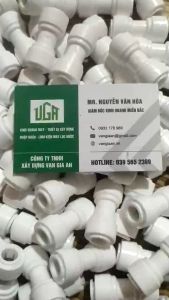 Cút Thẳng Nối Nhanh 2 Đầu 6 Dùng Cho Máy Lọc Nước RO NaNo - Set 2 chiếc