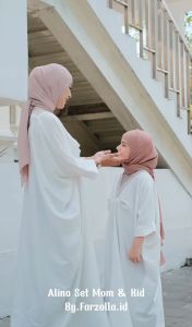 FKS Kaftan Ibu dan Anak Alina IBU 4XL LD 140 FARZOLLA