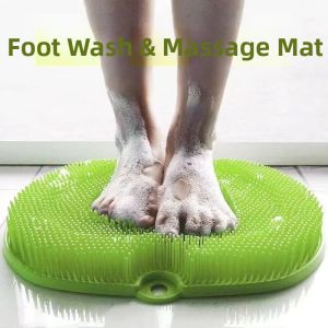 MEISITEKEKE | Anti-slip Lazy-friendly Back Cleaning Silicone Bath Brush