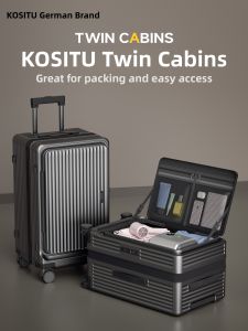 kositu | Expandable Large Capacity Side-Opening Trolley Luggage