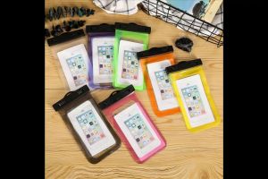 JUNE กระเป๋ากันน้ำ ซองกันน้ำการ์ตูน กระเป๋ากันน้ำสงกรานต์ ซองกันน้ำมือถือ ซองโทรศัพท์ ซองกันน้ำคาดเอว ซองกันน้ำคาดอก ปรับระดับได้