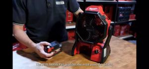 Milwaukee พัดลม ไร้สาย 18 โวลต์ รุ่น M18 AF-0 แท้ 100%