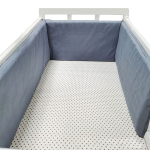 Baby Cotton Bumper Chichonera Infant Crib Cot Protector Newborn Bed Barrier Cushion Braid for Childrens Safety Bebe Cunas