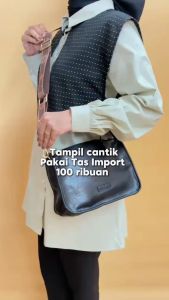 Gelaiya Tas Selempang Import Wanita Halus Tebal / Terbaru Tas Wanita Modis 2024