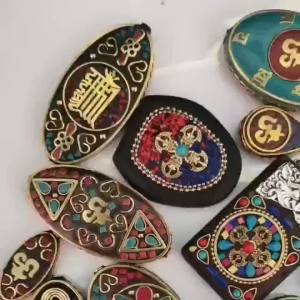 Nepal Amulet Xingyue Rudraksha Key Tag Car Hanging Necklace Prayer Beads Handmade diy Ornament Accessories Blackwood