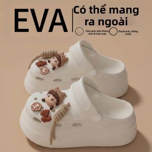 ECAC | Dép Nữ Đế Dày Chống Trượt Tăng Chiều Cao 70cm