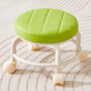 FEIZHUXIANSEN | Moveable Child Care Stool Acrylic Wheels