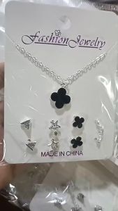 Kalung Anting Set Fashion Wanita Gaya Korea